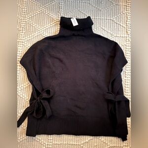Brand new with tags navy Mersea Cape Poncho Sweater one size.